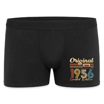 70th birthday, 70 years, original 1956 - Men's Boxer Shorts - black - Front