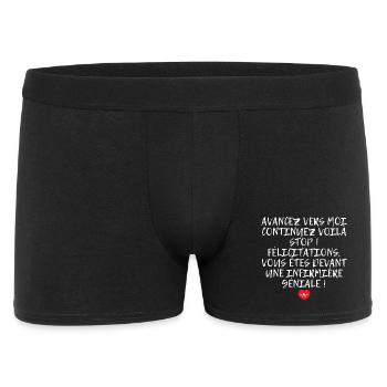 Humor Great Gift for Nurse - Men's Boxer Shorts - black - Front