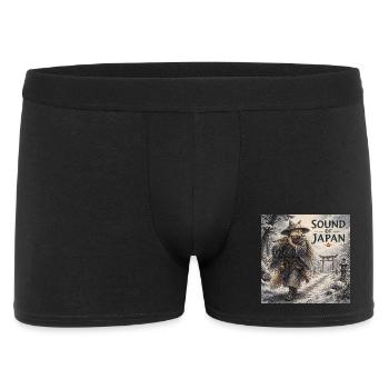 Conception japonaise de la flûte kitsune - Boxer Homme - noir - Devant
