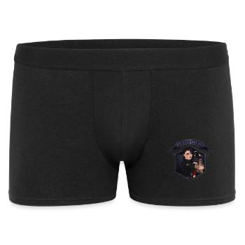 We can ROLL it ! White - Boxer Homme - noir - Devant
