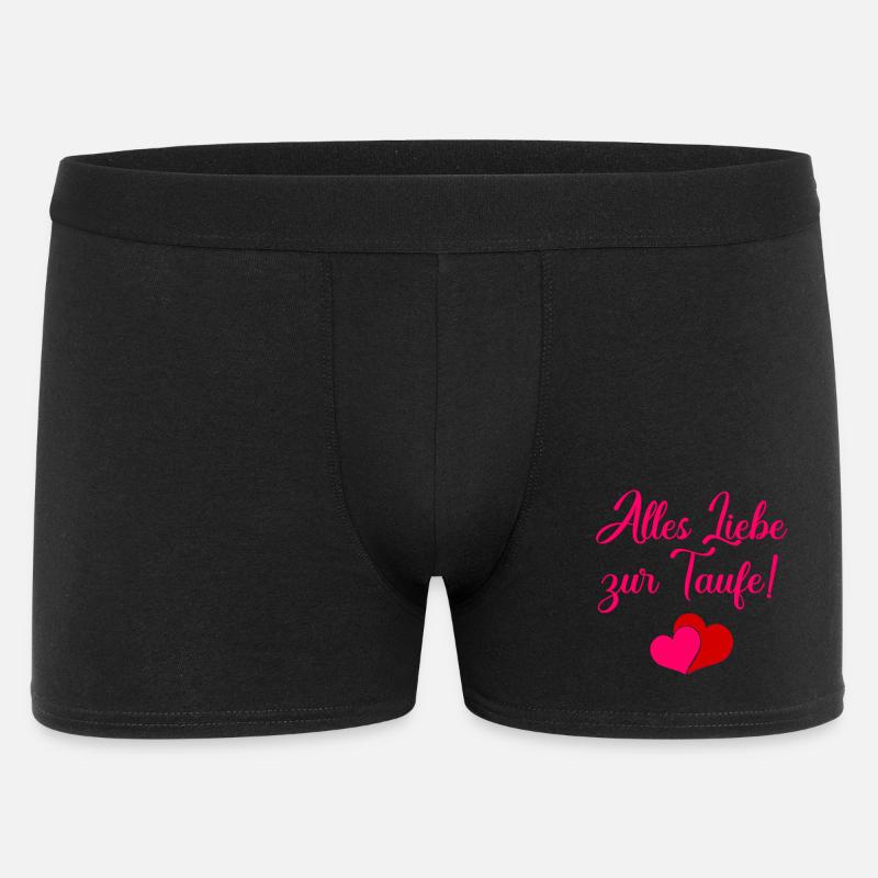 Paroles de baptême Bébé du baptême - Boxer Homme - noir