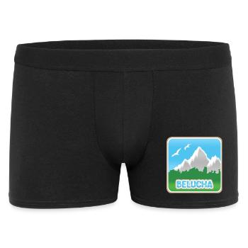 Geschenk für Belucha - Männer Boxer Shorts - Schwarz - Vorne