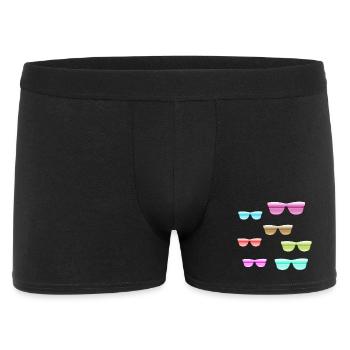 Sun grooves - Men's Boxer Shorts - black - Front