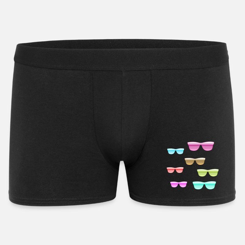 Rainures solaires - Boxer Homme - noir