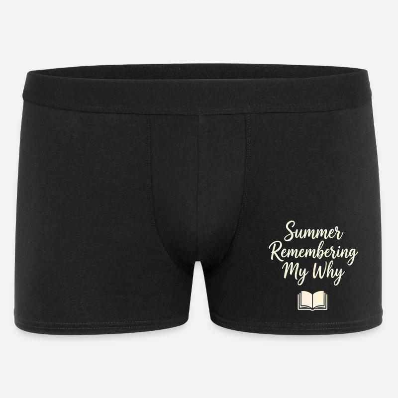 Summer Remembering My Why - Men's Boxer Shorts - black