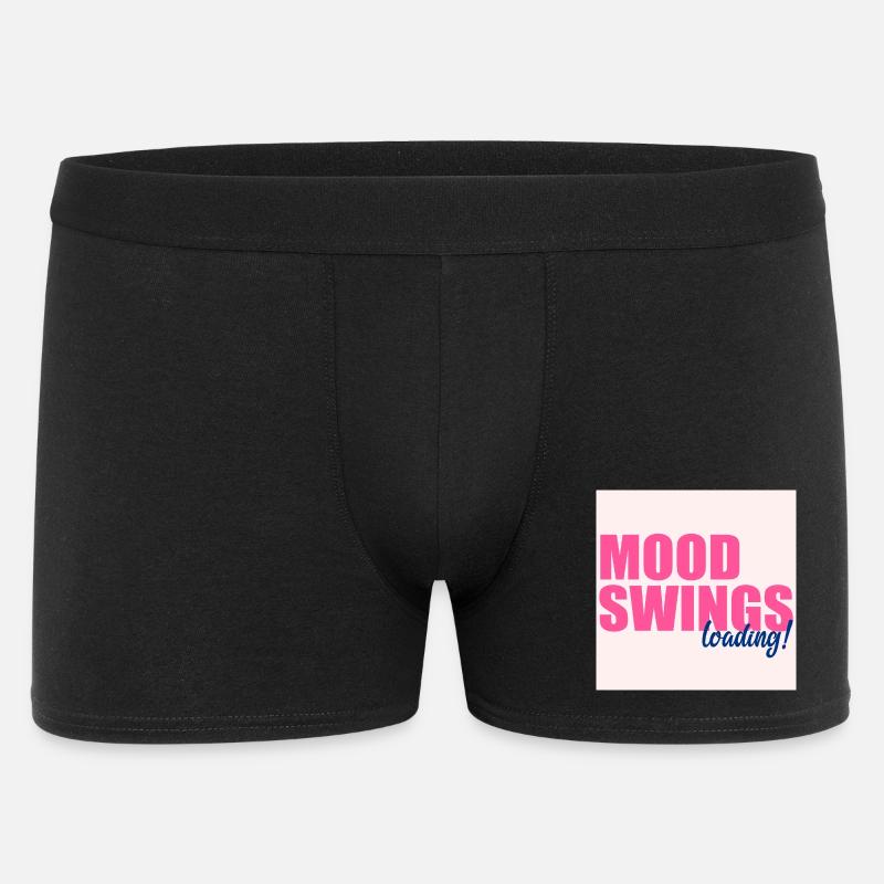 Mood Swings Loading - Men's Boxer Shorts - black