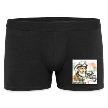 Geschichten und Abenteuer - Männer Boxer Shorts - Schwarz - Vorne