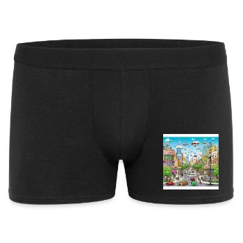 Parade du Vol Futuriste de la Ville - Boxer Homme - noir - Devant