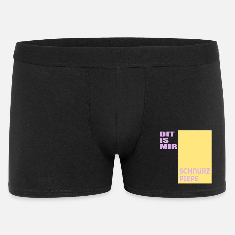 Berlinerisch Egal Berlin - Männer Boxer Shorts - Schwarz