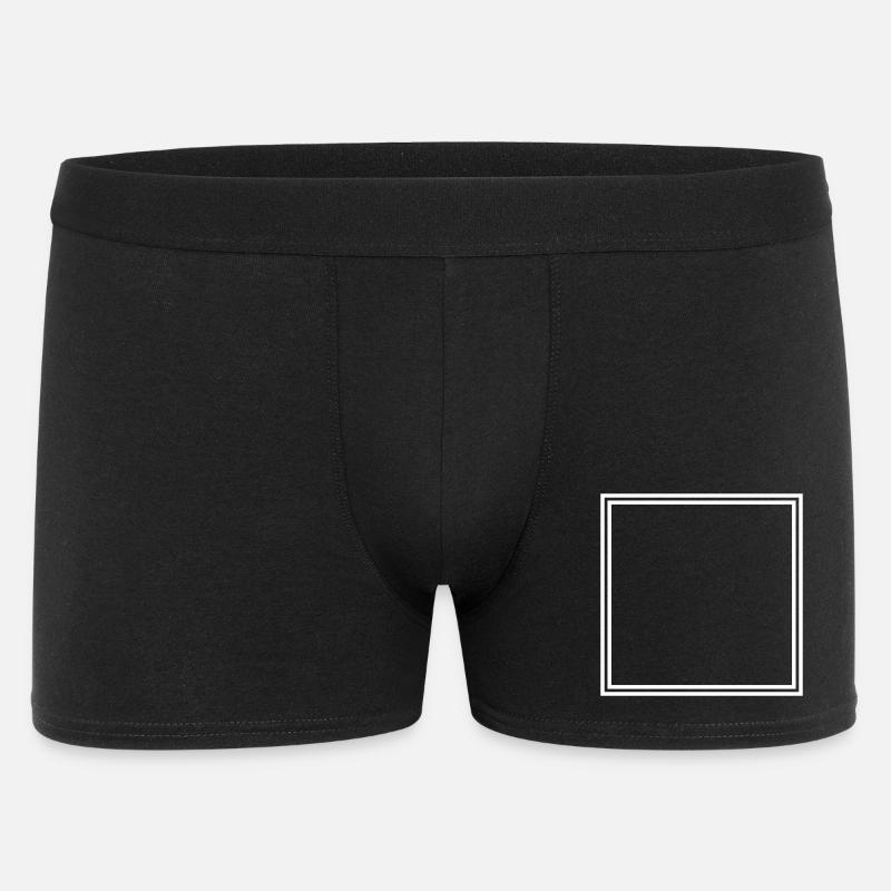 Frame Empty - Men's Boxer Shorts - black