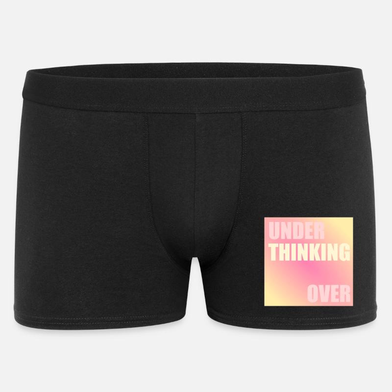 Thinking - Men's Boxer Shorts - black