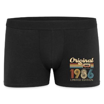 40th birthday, 40 years - Men's Boxer Shorts - black - Front