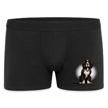 Münsterländer Münsterländerbesitzer Münsterhund - Männer Boxer Shorts - Schwarz - Vorne
