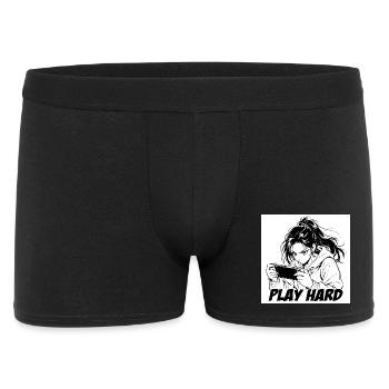 Play Hard Manga Gamer - Boxer Homme - noir - Devant
