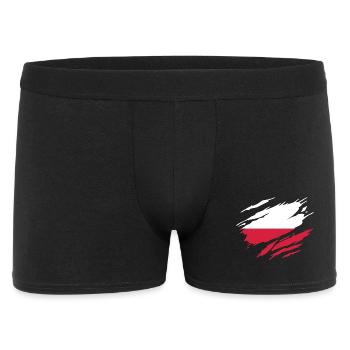 Poland Polish Flag Polish - Men's Boxer Shorts - black - Front