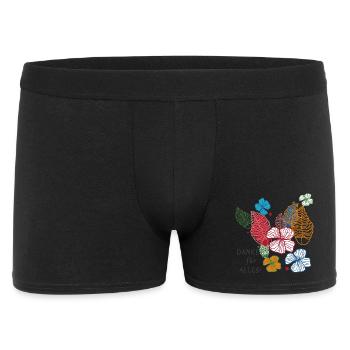 Danke für alles  - Männer Boxer Shorts - Schwarz - Vorne