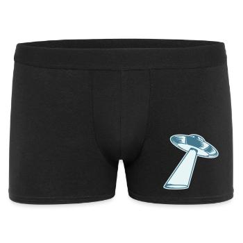 Ufo Alien Get In Loser Lustig Ufo Entführung Zitat - Männer Boxer Shorts - Schwarz - Vorne