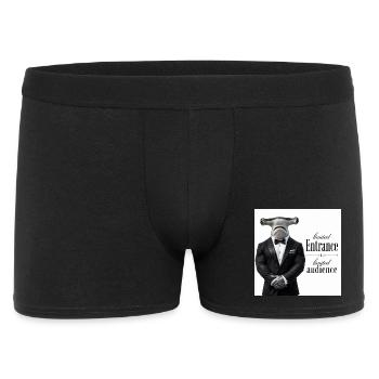Limited Admission: Shark in Tuxedo - Men's Boxer Shorts - black - Front