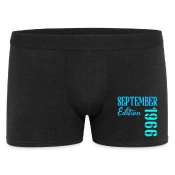 September 1966 - 60th birthday - Men's Boxer Shorts - black - Front