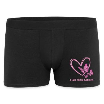 Lung Cancer Cancer Cancer Survivor Cancer Stinks - Men's Boxer Shorts - black - Front