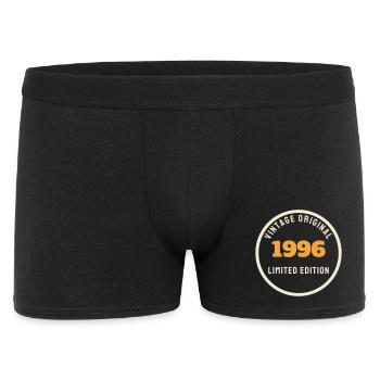 Vintage 1996 Original Limited Edition 30. Geburtst - Männer Boxer Shorts - Schwarz - Vorne