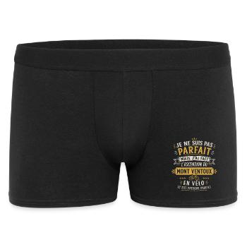Parfait Mont Ventoux en Vélo Humour Vélo Cycliste - Boxer Homme - noir - Devant