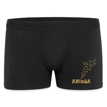 Anissa en tant que voile - Boxer Homme - noir - Devant