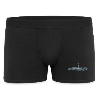 Water drop waterdrop - Men's Boxer Shorts - black - Front