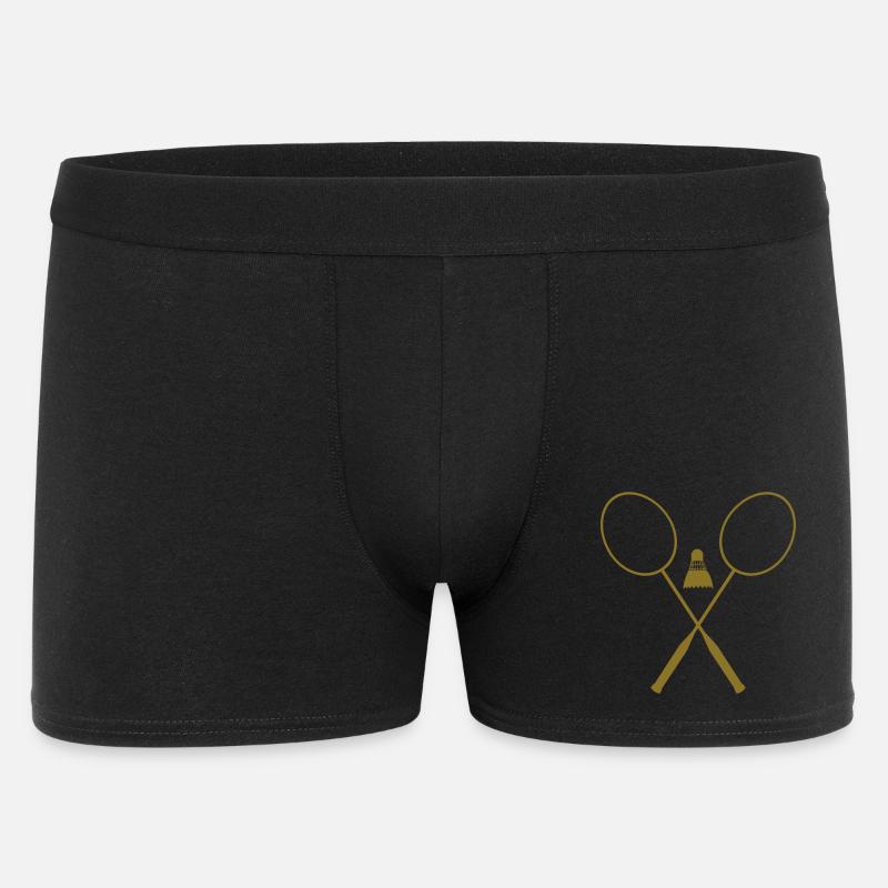 Badminton - Männer Boxer Shorts - Schwarz