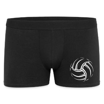 volleyball drawing icon illustration icon - Men's Boxer Shorts - black - Front