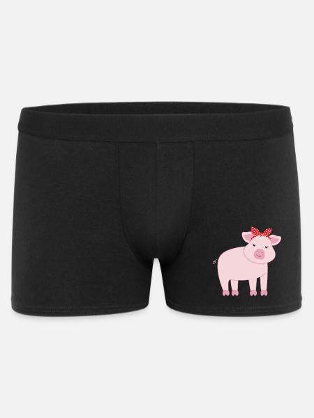 Pig pigs - Men's Boxer Shorts - black