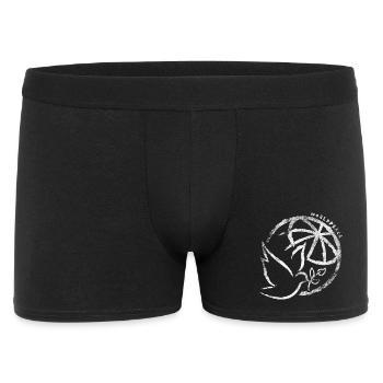Peace Dove for Worldpeace - Men's Boxer Shorts - black - Front