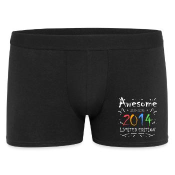 Vintage 2014 - Fantastic since 2014 - Men's Boxer Shorts - black - Front