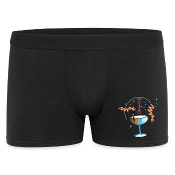 New Year's Toast Confetti - Men's Boxer Shorts - black - Front