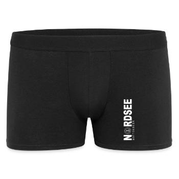 Nordsee - Männer Boxer Shorts - Schwarz - Vorne