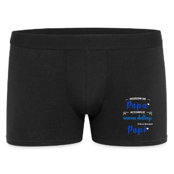 Mission de papa accomplie nouveau challenge être  - Boxer Homme - noir - Devant