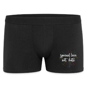 Pride Month - Spread Love Not Hate - Men's Boxer Shorts - black - Front