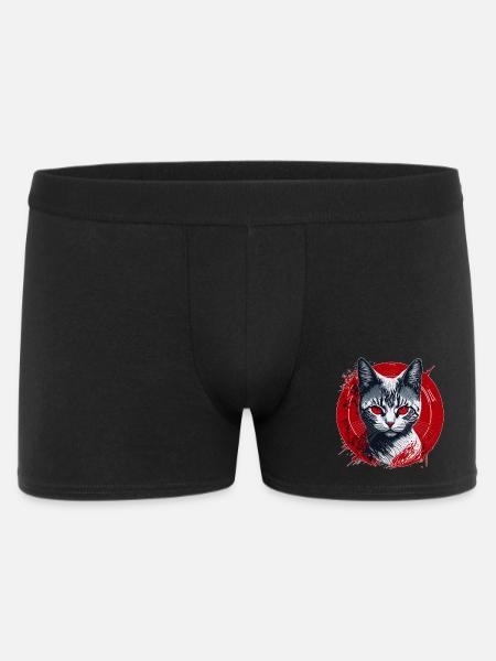 Jäger in der Finsternis - Männer Boxer Shorts - Schwarz