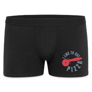 Funny Pizza Lover - Men's Boxer Shorts - black - Front