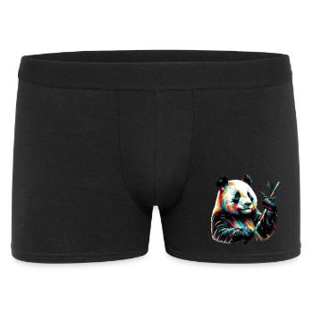 Panda - Men's Boxer Shorts - black - Front