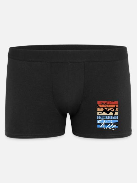 Schwerelosig Kite - Männer Boxer Shorts - Schwarz