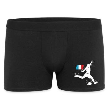 Joueur de football Blast France - Boxer Homme - noir - Devant