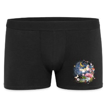 Insectes rares, exotiques et indigènes la nuit - Boxer Homme - noir - Devant