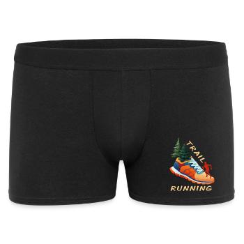 Trail Running - Männer Boxer Shorts - Schwarz - Vorne