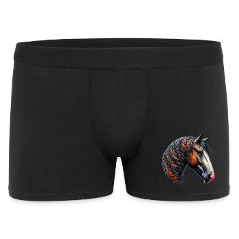 Horse - Men's Boxer Shorts - black - Front