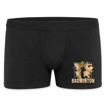 Badminton - Männer Boxer Shorts - Schwarz - Vorne