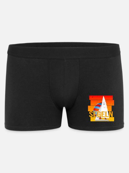 Segeln - Segelsport - Männer Boxer Shorts - Schwarz
