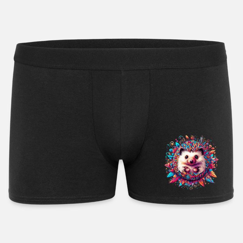 Hedgehog - Men's Boxer Shorts - black