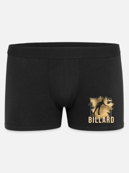 Billard - Männer Boxer Shorts - Schwarz
