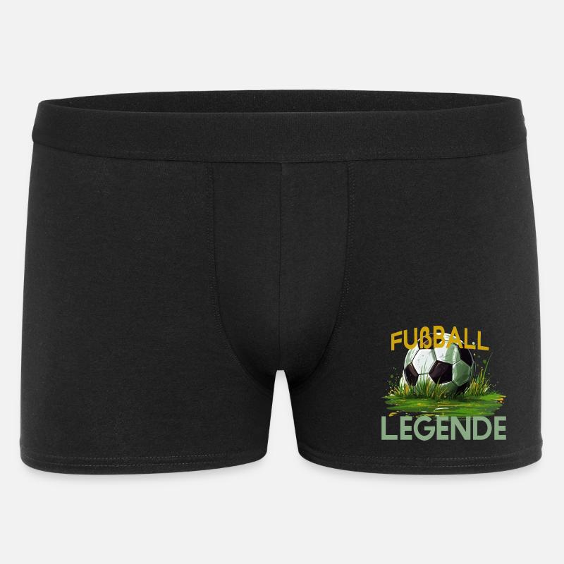 Fußball Legende - Männer Boxer Shorts - Schwarz